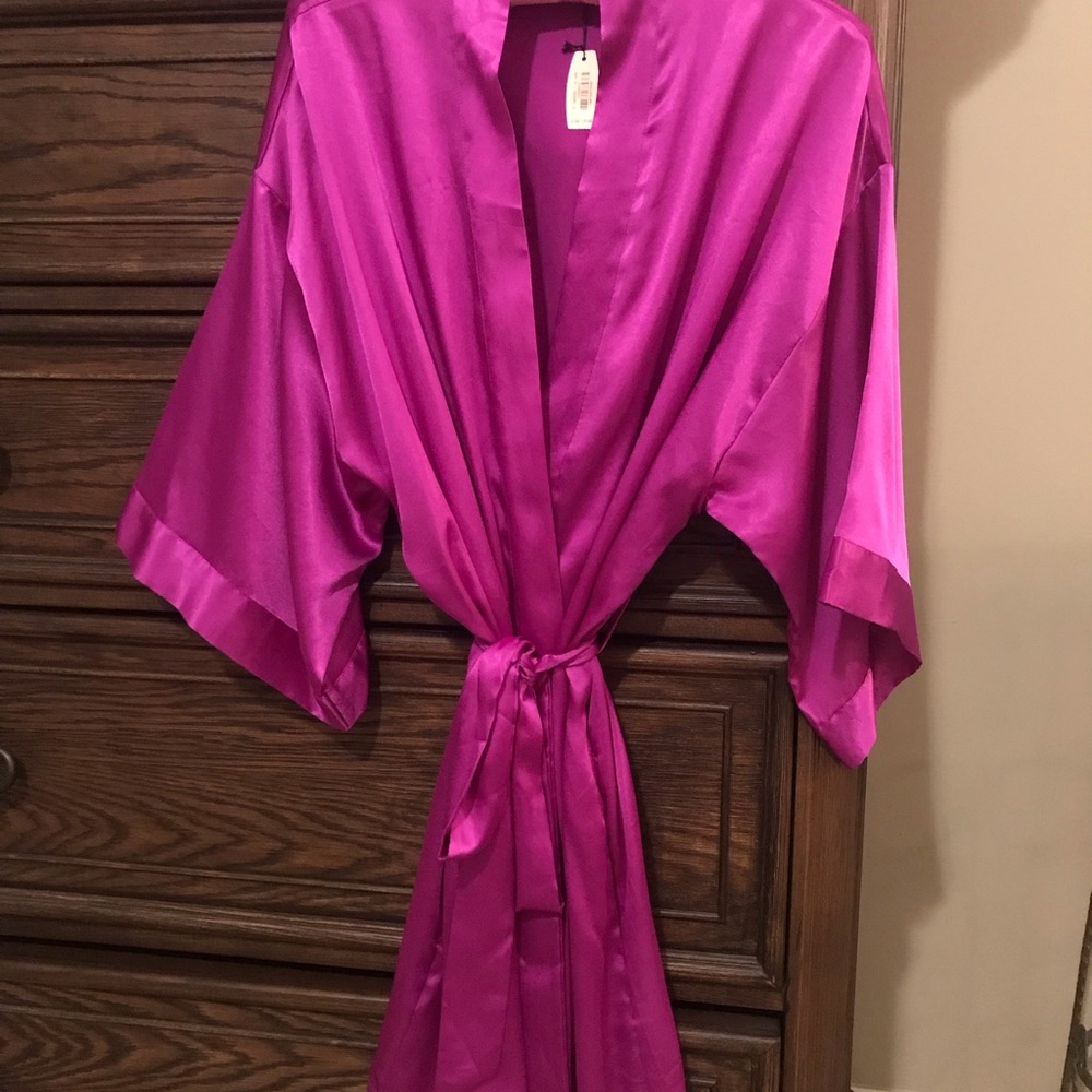 Victoria’s Secret satin kimono robe
